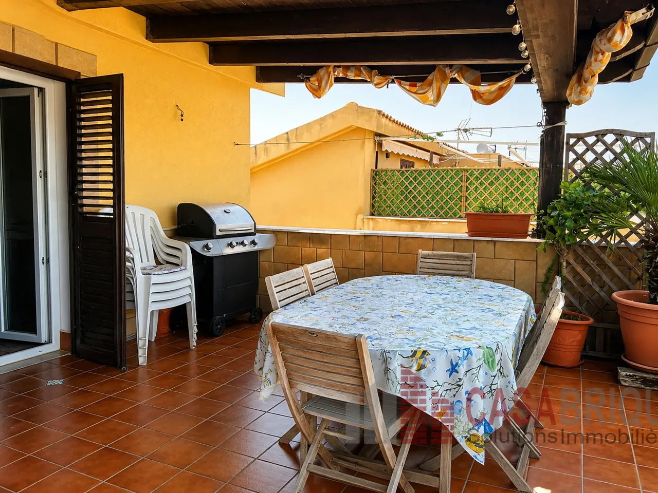 Terrasse – Einfamilienhaus mieten in Aspra, Bagheria, Sizilien